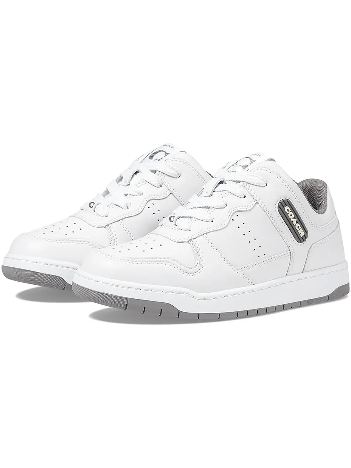 Womens Lace-Up Leather Casual And Fashion Sneakers