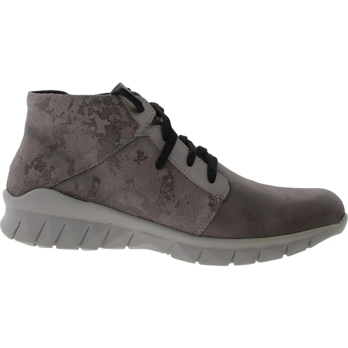 Womens Lace-Up Leather Casual And Fashion Sneakers
