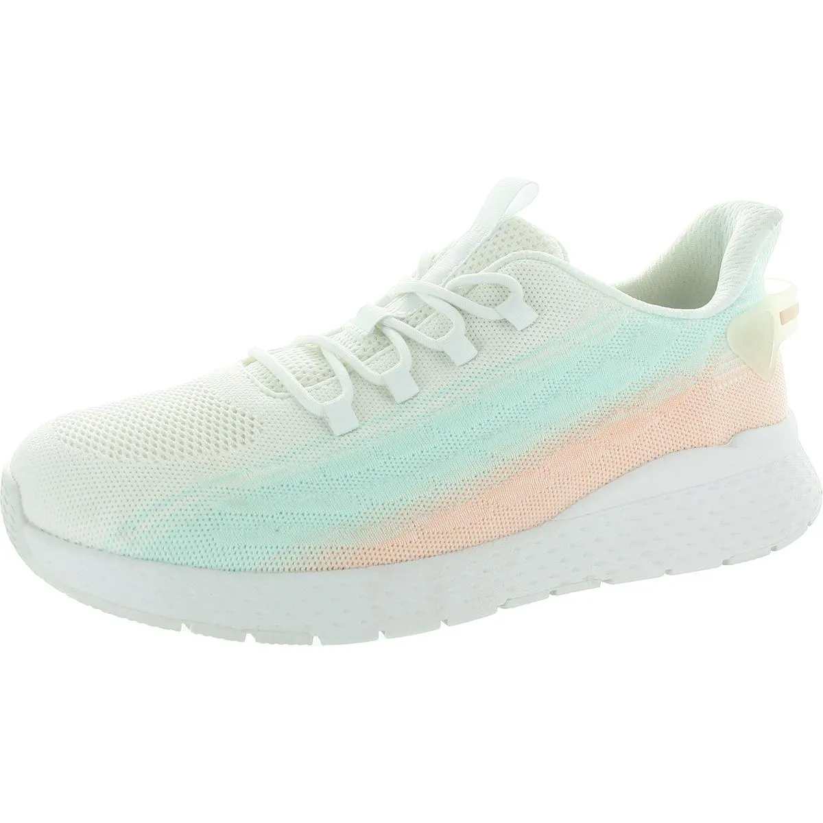 Womens Lace-Up Man Made Casual And Fashion Sneakers
