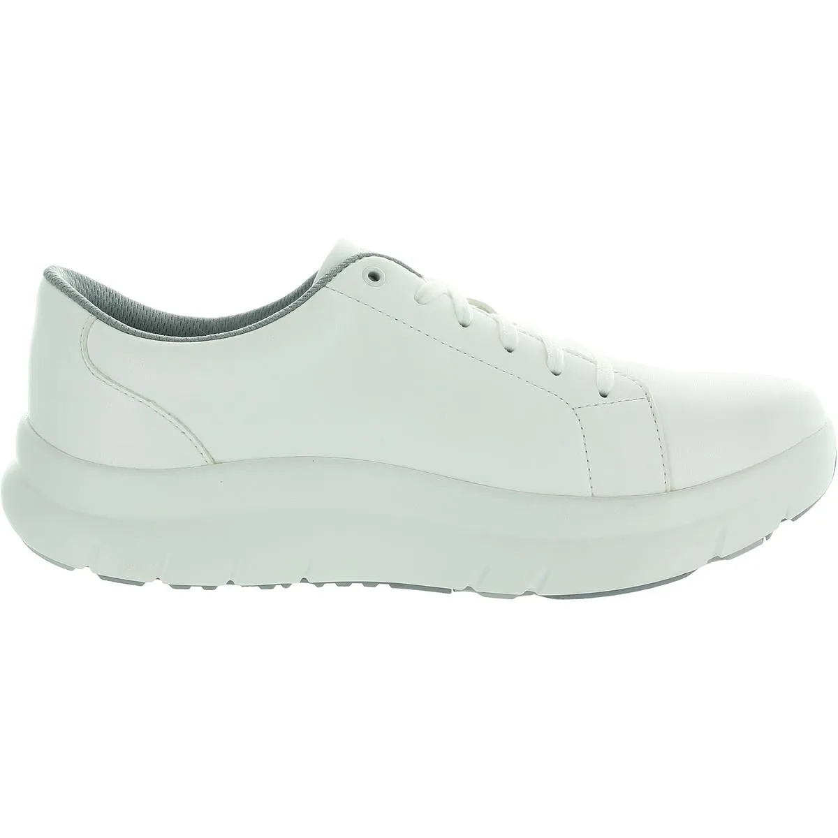 Womens Lace-Up Man Made Casual And Fashion Sneakers