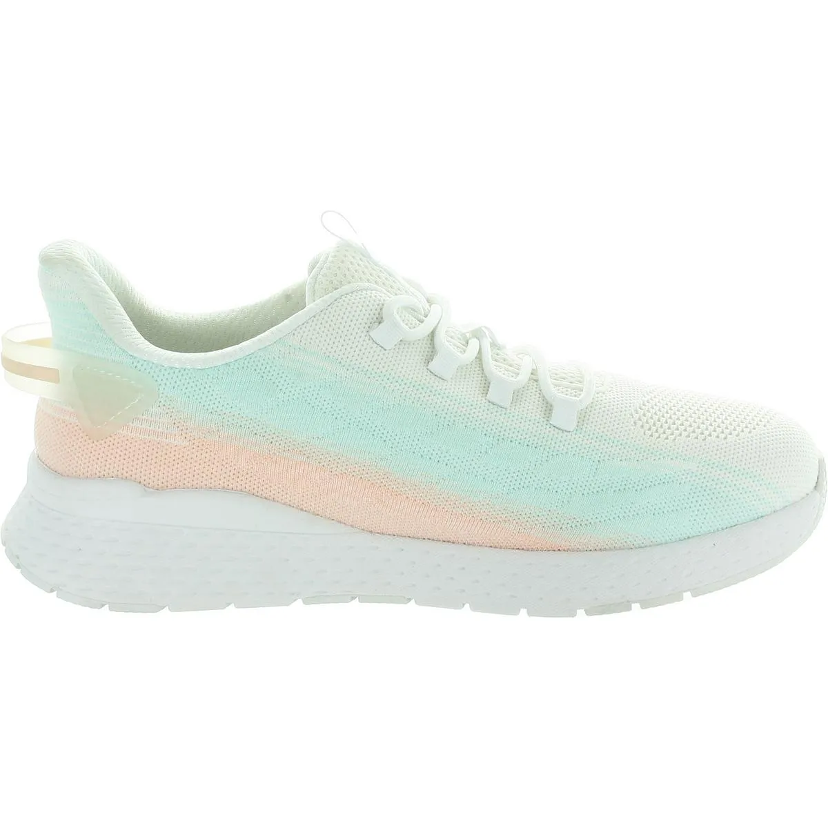 Womens Lace-Up Man Made Casual And Fashion Sneakers