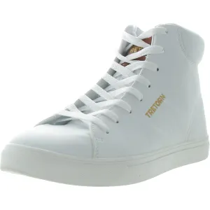 Womens Lace-Up Manmade Casual And Fashion Sneakers