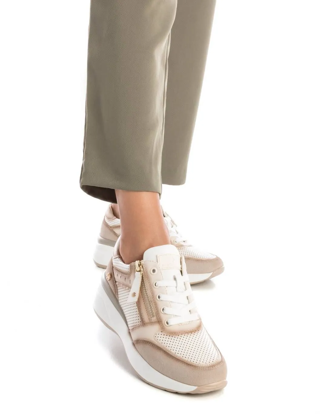 Women's Lace-Up Sneakers By XTI