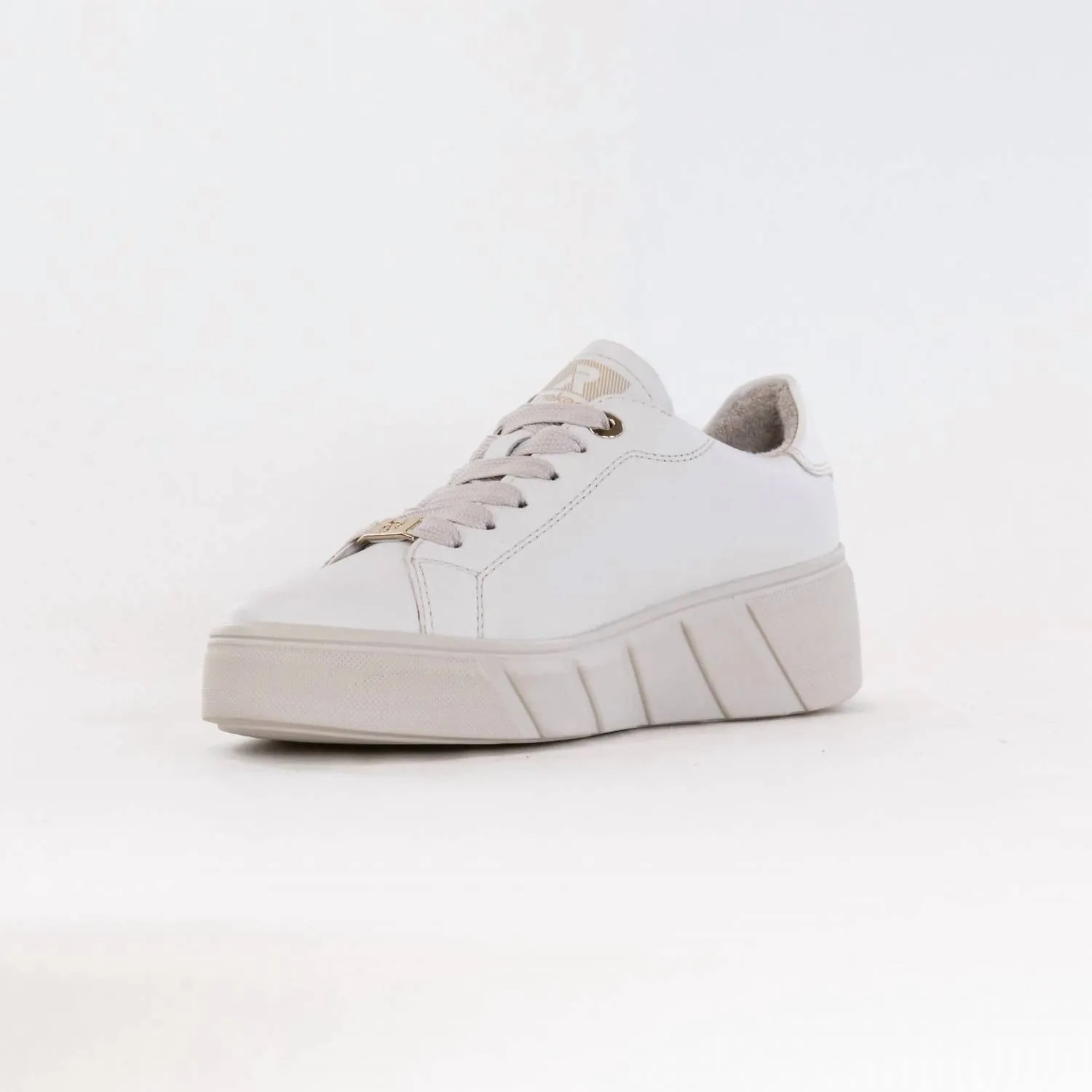 Women's Lace-Up Sneakers In White