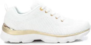 Women's Lace-Up Sneakers In White
