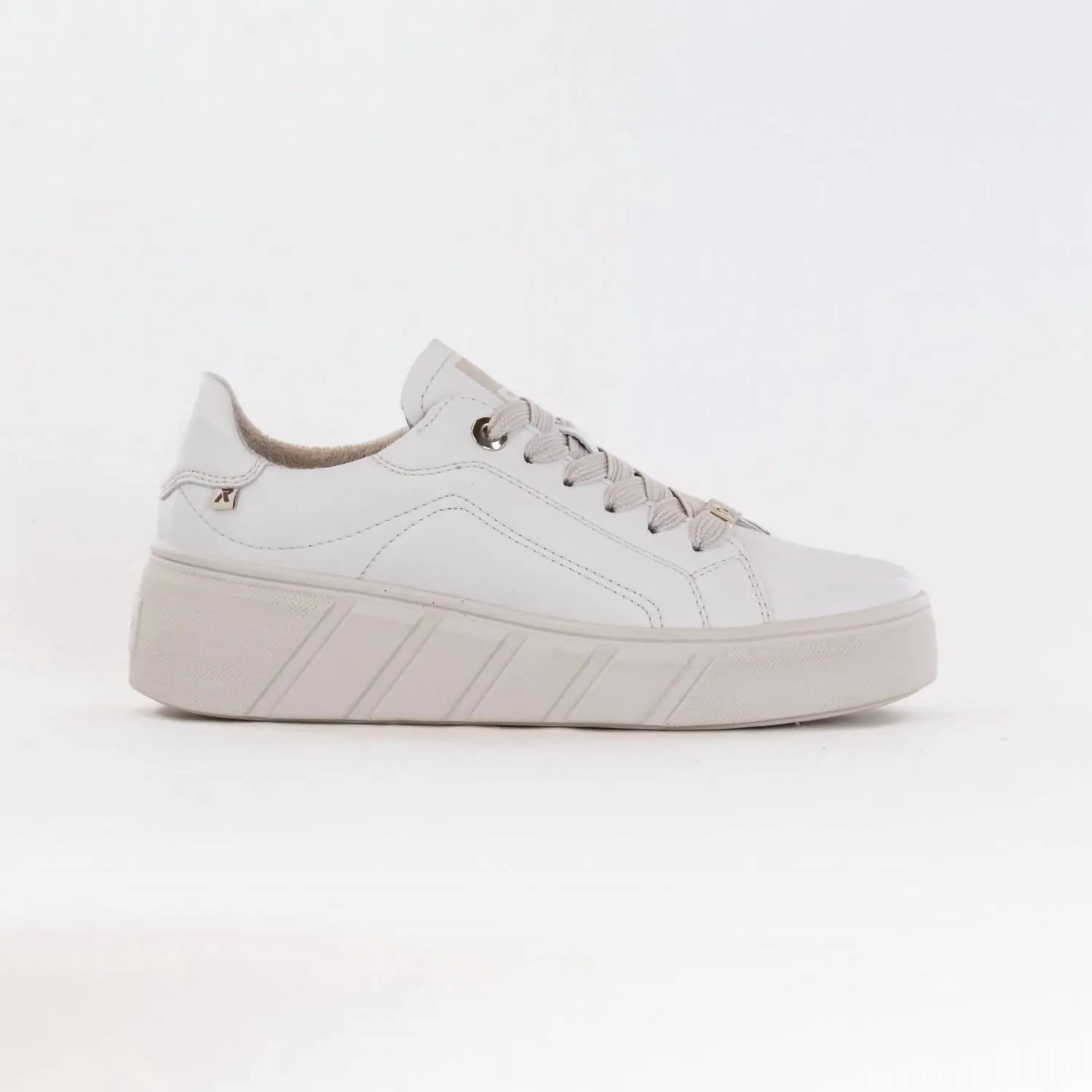 Women's Lace-Up Sneakers In White