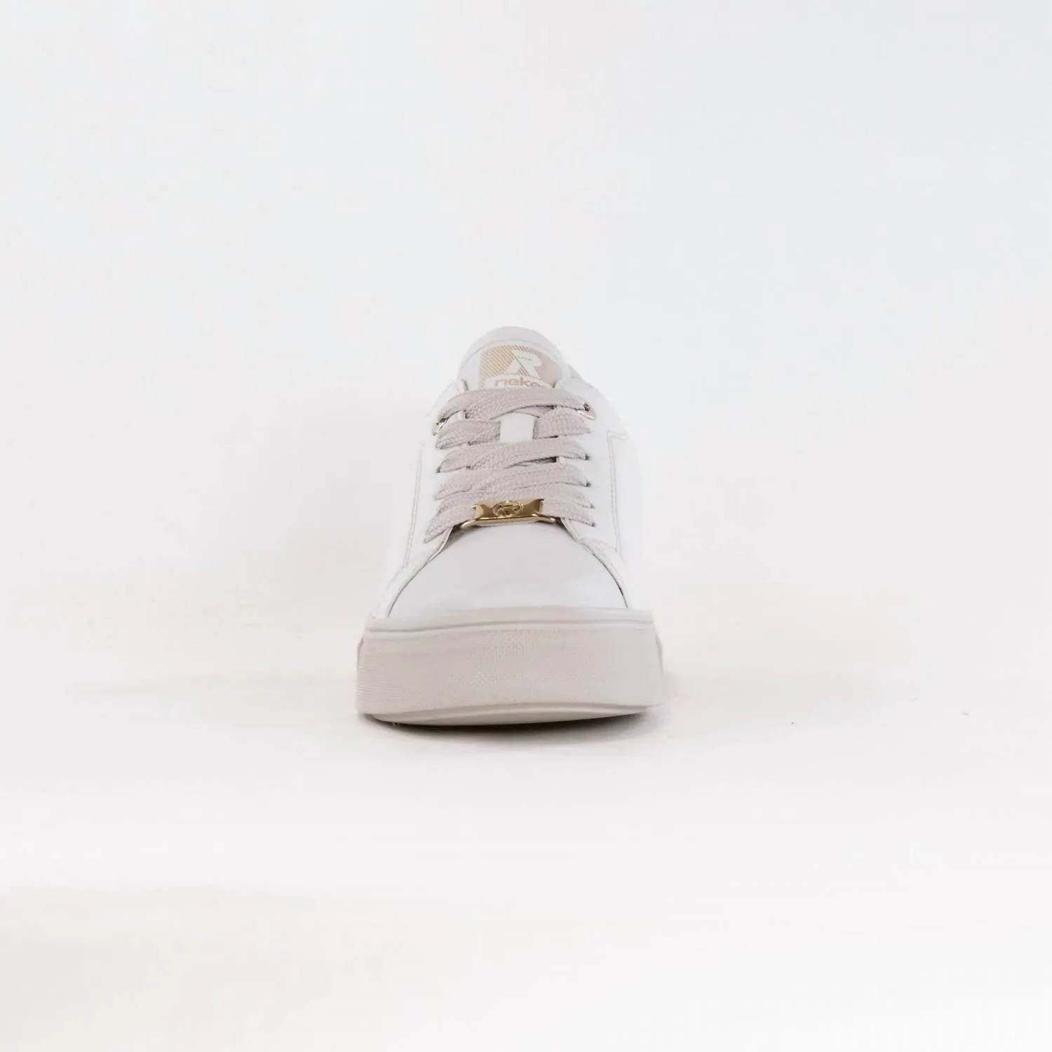 Women's Lace-Up Sneakers In White