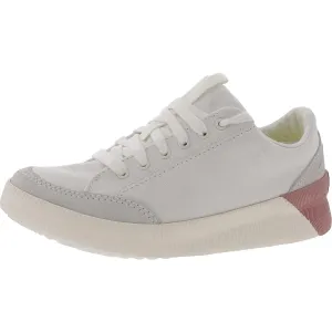 Womens Lace-Up Suede Casual And Fashion Sneakers