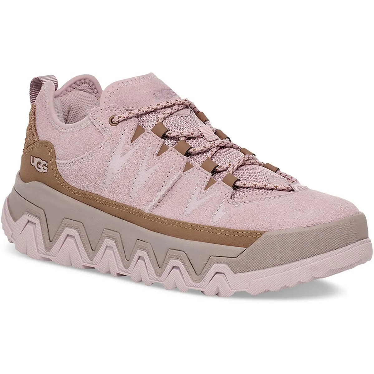 Womens Lace-Up Suede Casual And Fashion Sneakers