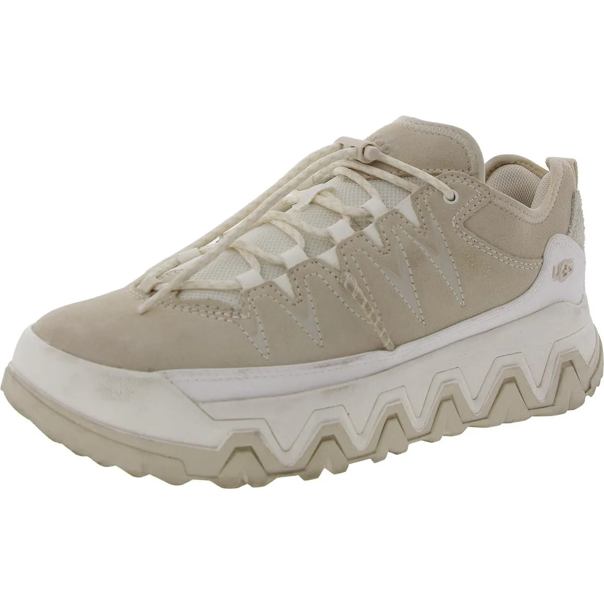 Womens Lace-Up Suede Casual And Fashion Sneakers