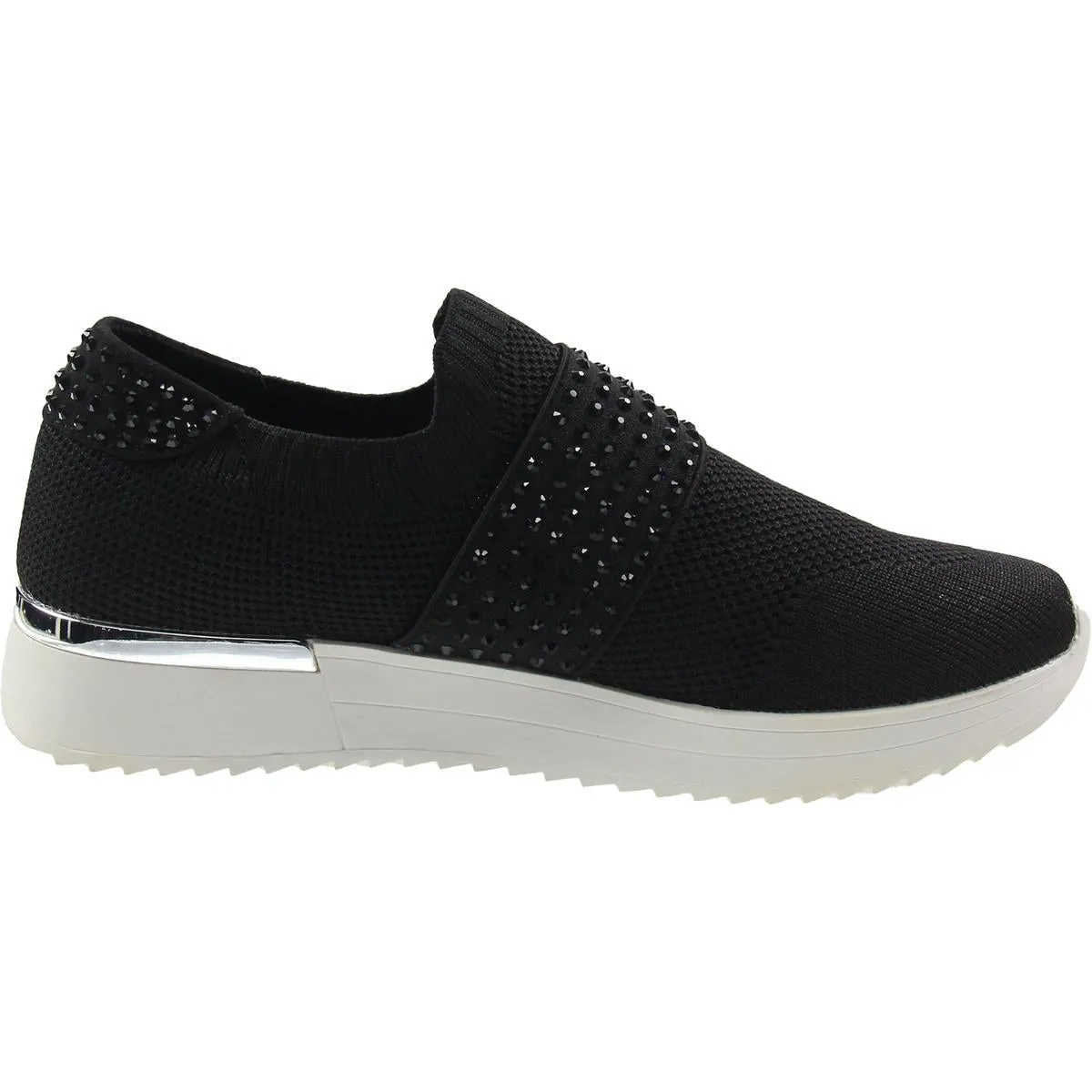 Womens Laceless Knit Casual And Fashion Sneakers