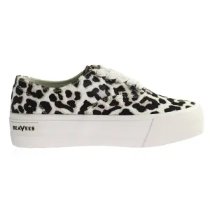 Women's Legend Platform Mulholland Sneaker In Snow Leopard White