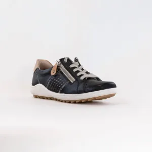 Women's Liv Sneakers In Black Leather