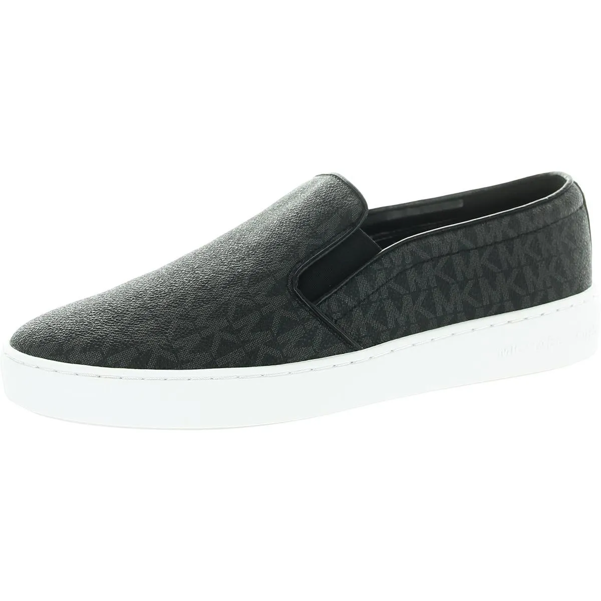 Womens Logo Faux Leather Casual And Fashion Sneakers