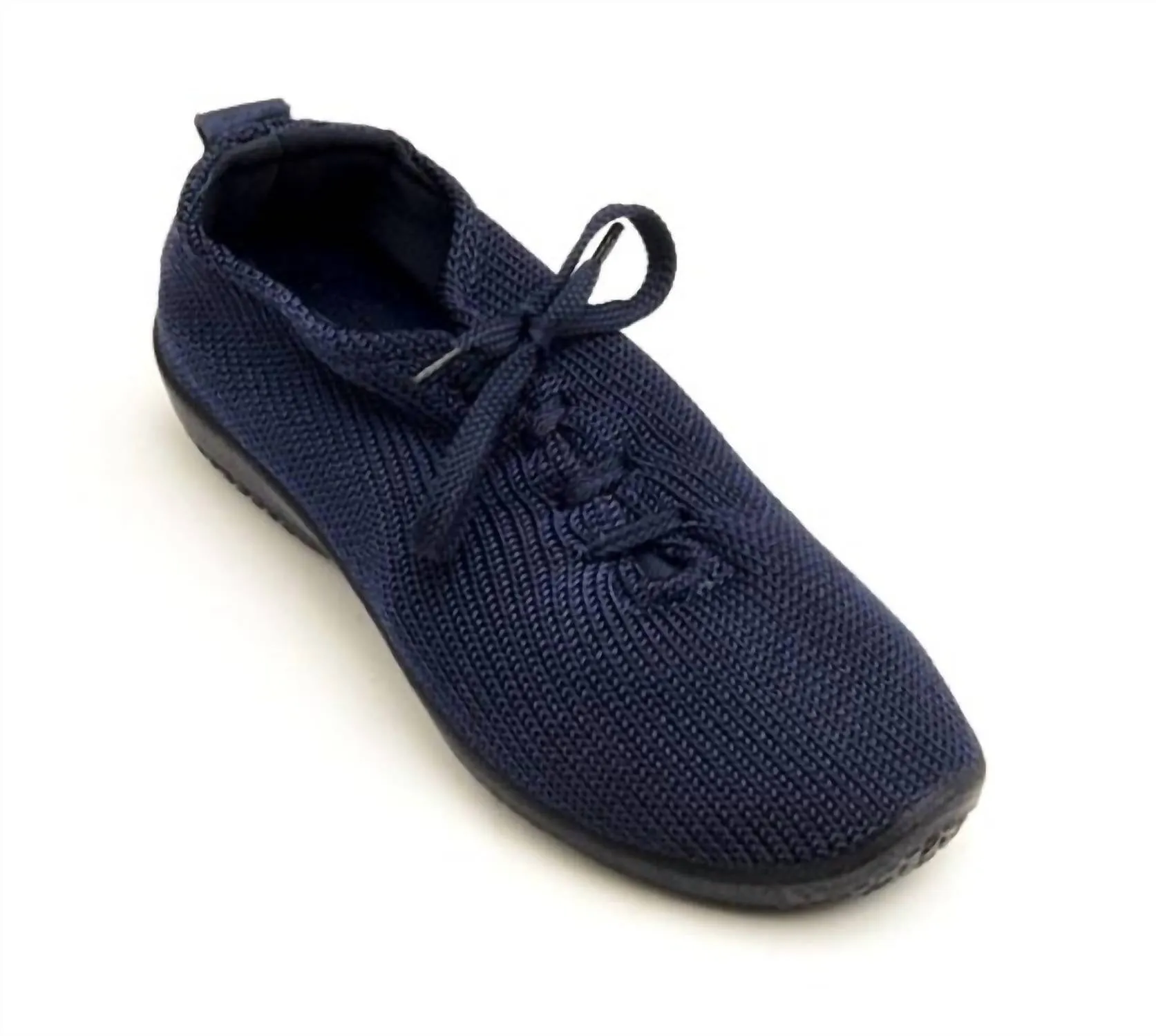 Women's Ls Knit Shoe In Navy