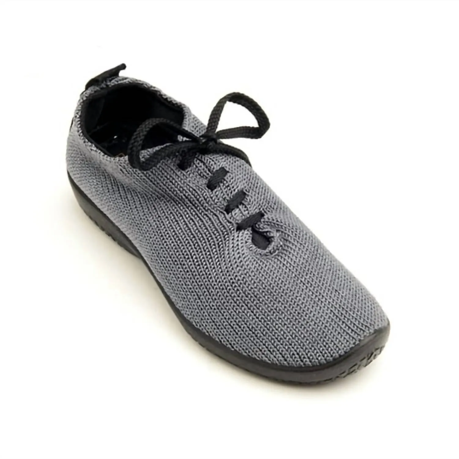 Women's Ls Knit Sneaker Shoe In Titanium