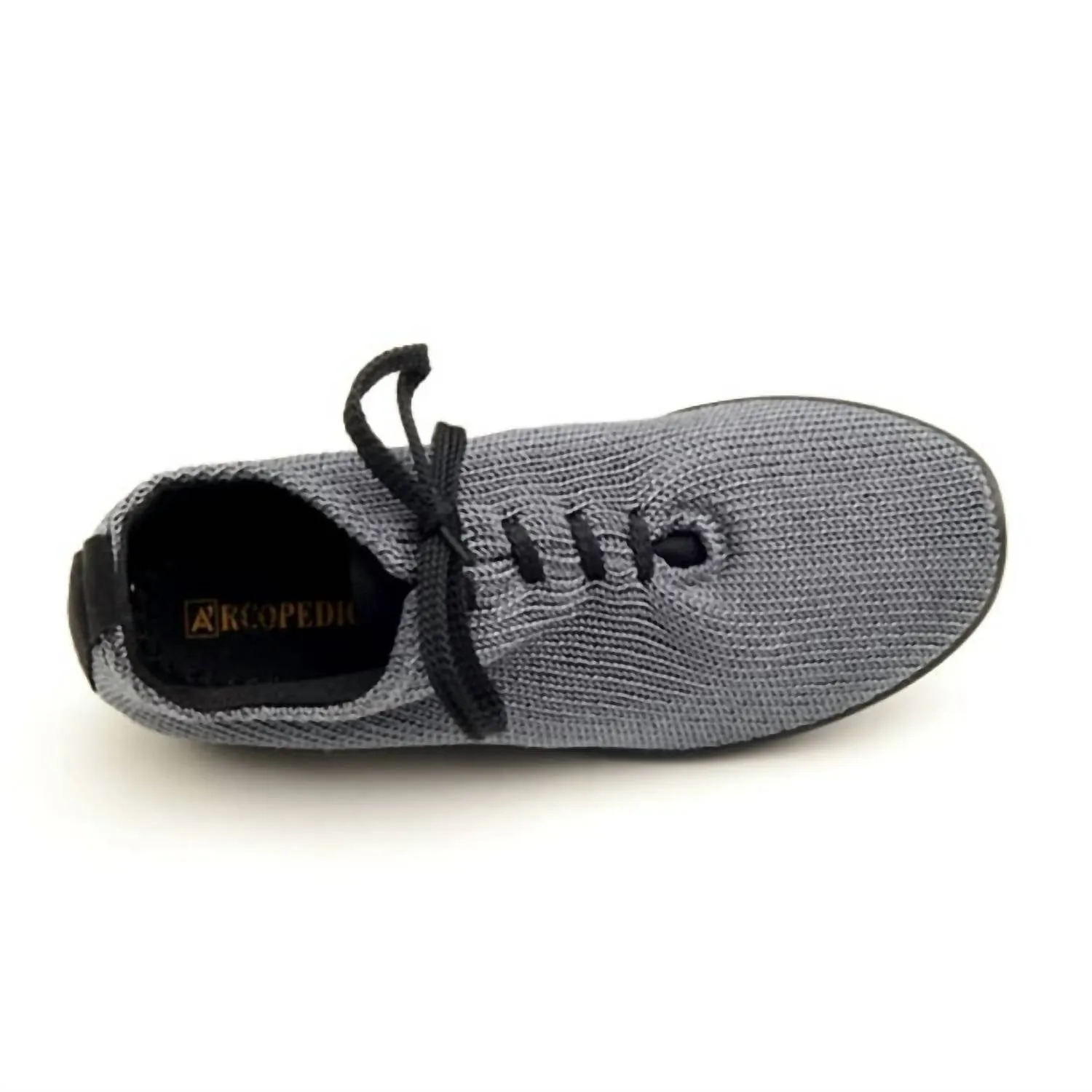 Women's Ls Knit Sneaker Shoe In Titanium