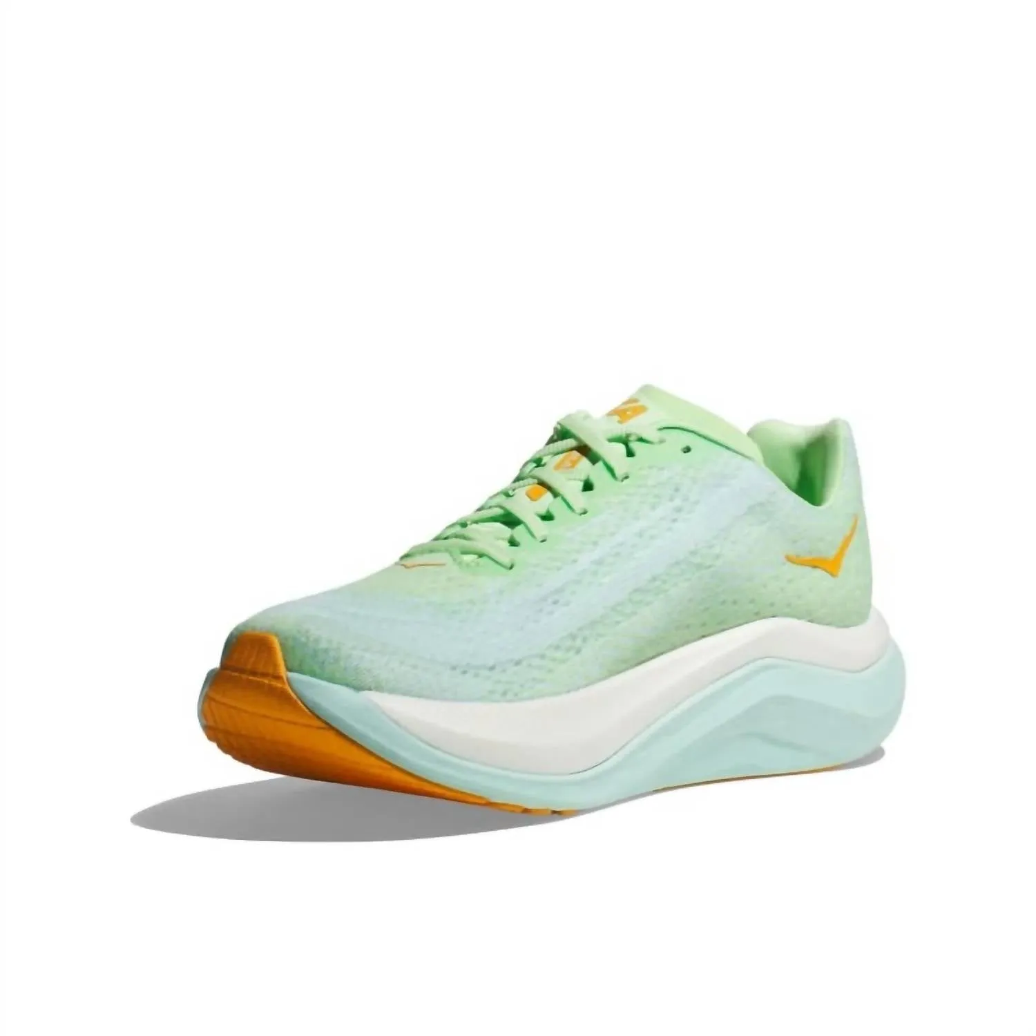 Women's Mach X Running Sneakers In Lime Glow/sunlit Ocean