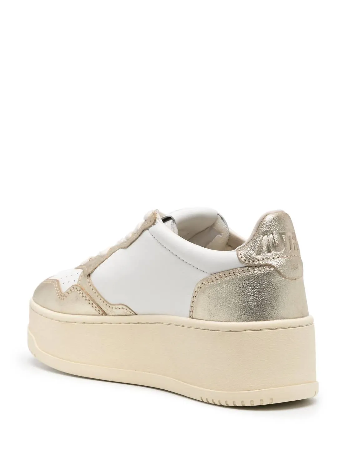 Women's Medalist Low Platform Sneakers In Wht/platinum