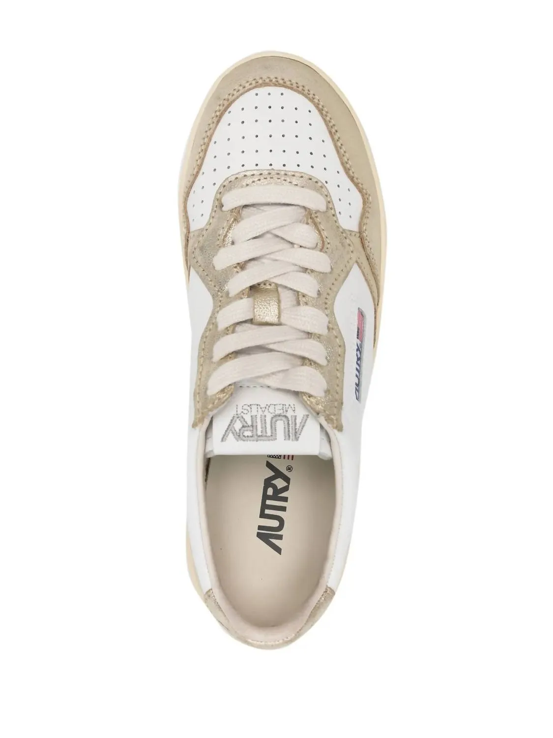 Women's Medalist Low Platform Sneakers In Wht/platinum