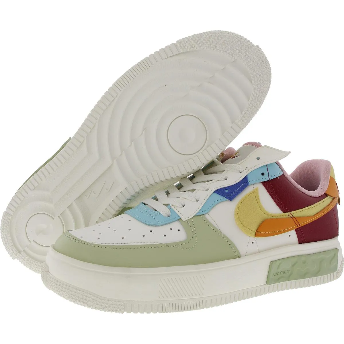 Womens Mixed Media Casual And Fashion Sneakers