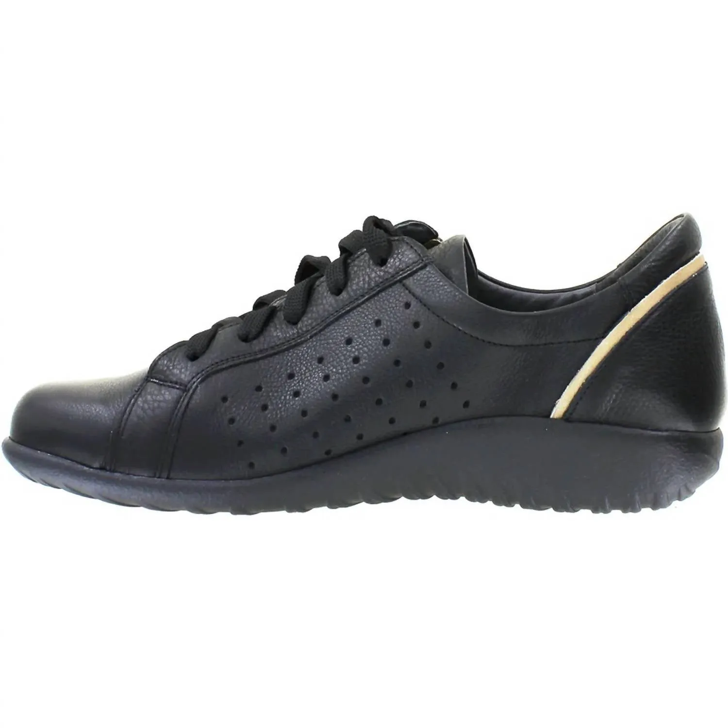 Women's Moko Shoes - Medium In Black/khaki Beige