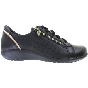 Women's Moko Shoes - Medium In Black/khaki Beige