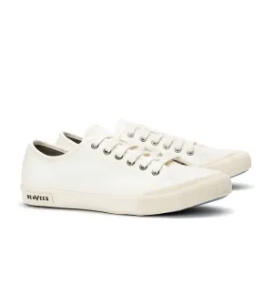 Women's Monterey Sneaker Standard Sneaker In Bleach Cotton Canvas
