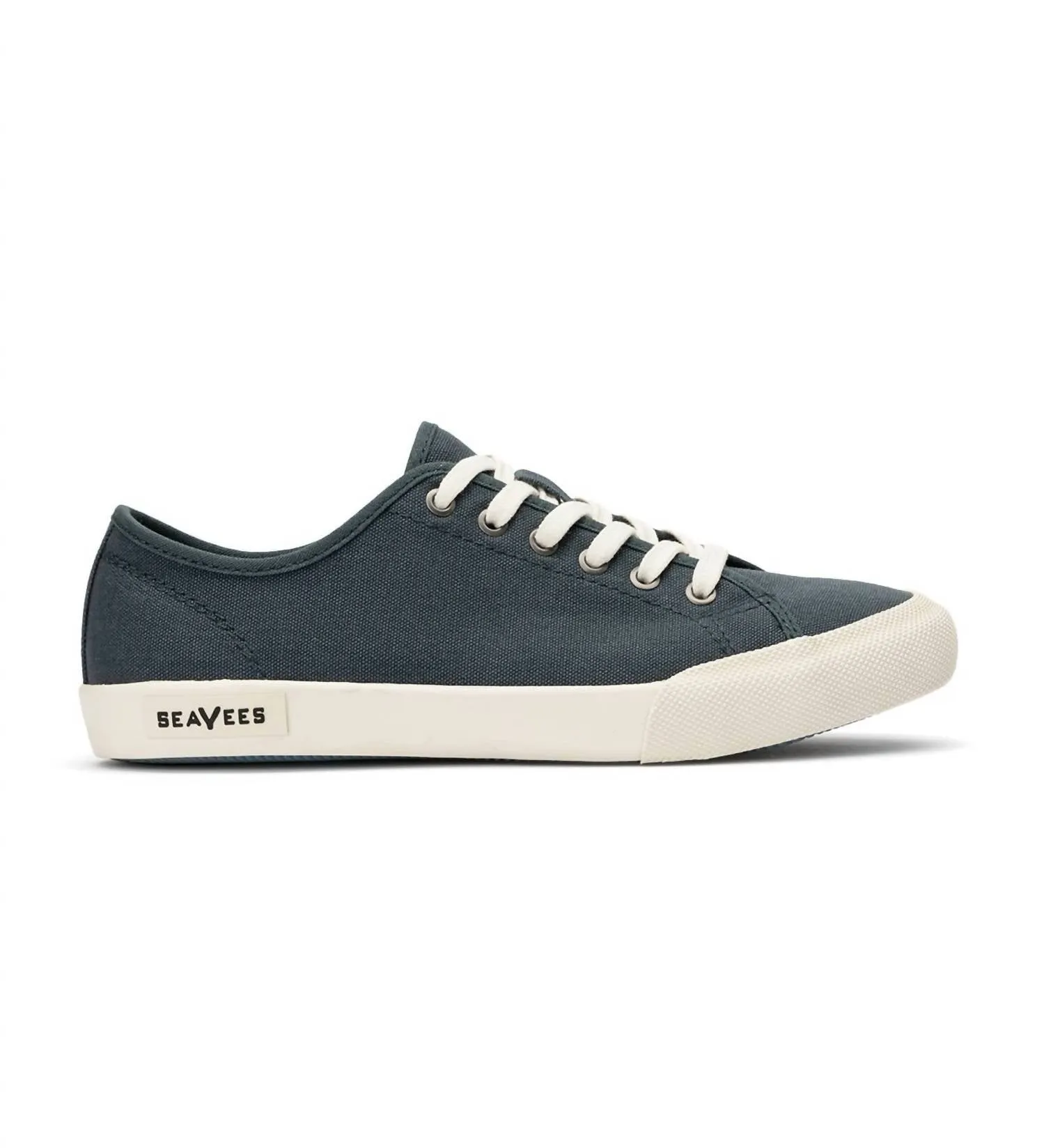 Women's Monterey Sneaker Standard Sneaker In Slate Navy Cotton Canvas