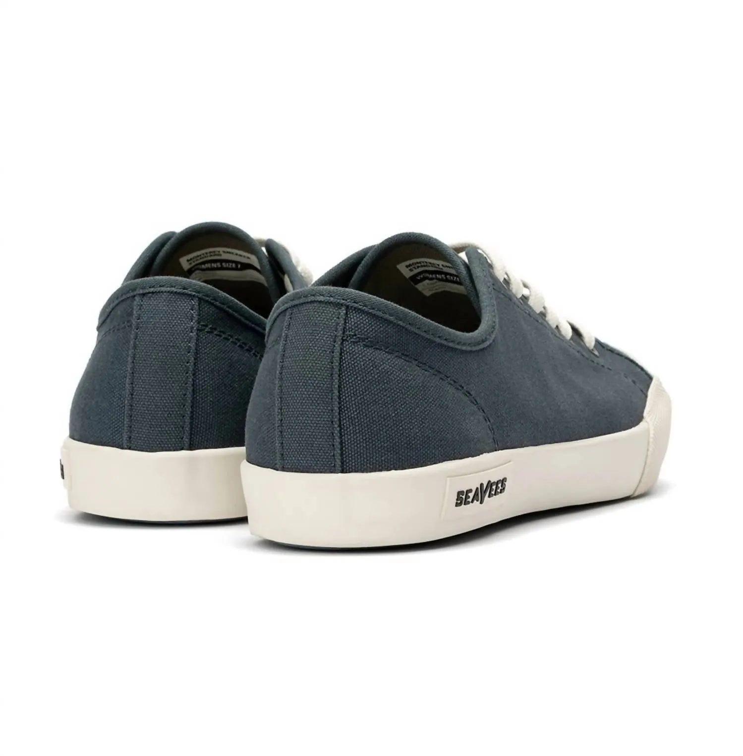 Women's Monterey Sneaker Standard Sneaker In Slate Navy Cotton Canvas