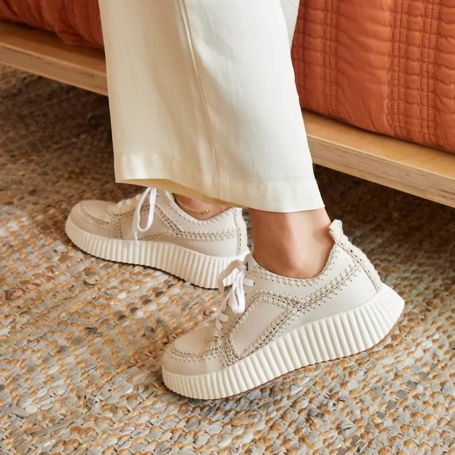 Women's Nelson Sneaker In Natural