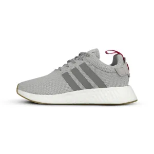 Women's Nmd R2 Running Shoes In Grey Two/grey Three/shockpink