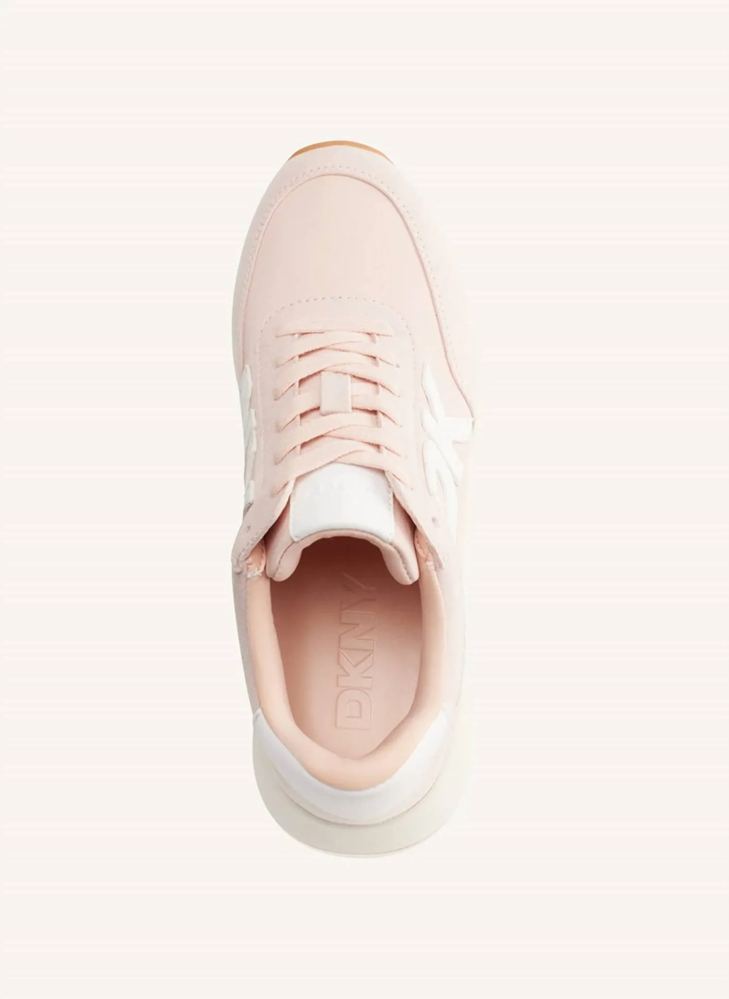 Women's Oaks Logo Lace Up Sneaker In Pale Blush