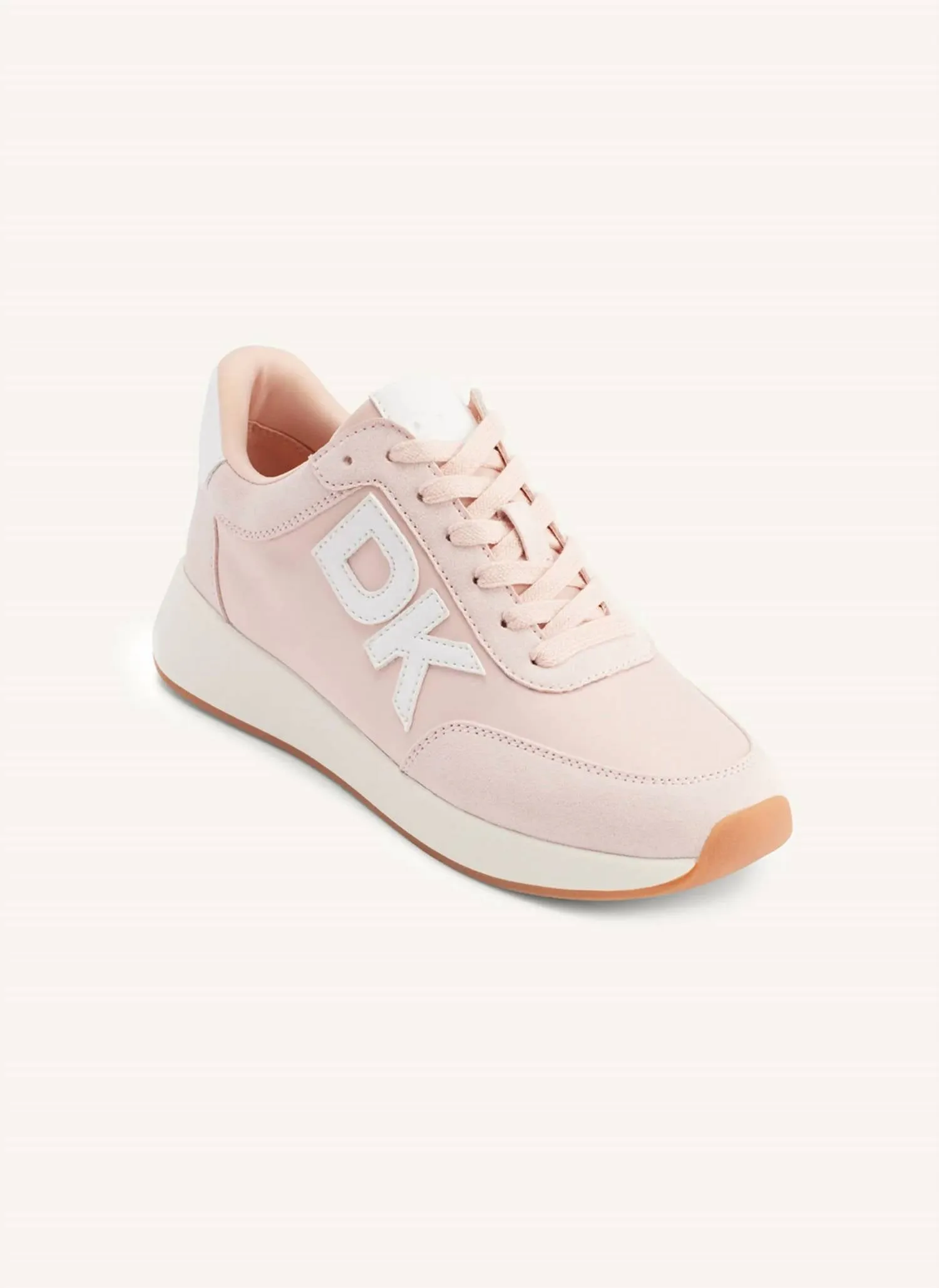 Women's Oaks Logo Lace Up Sneaker In Pale Blush