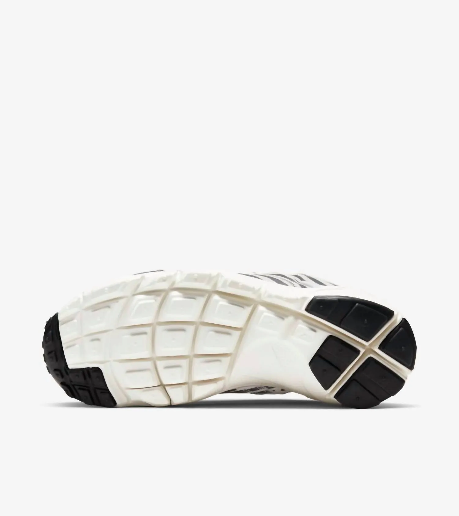 Women's Olivia Kim Air Footscape Shoes In Summit White/volt/bleached Coral/black