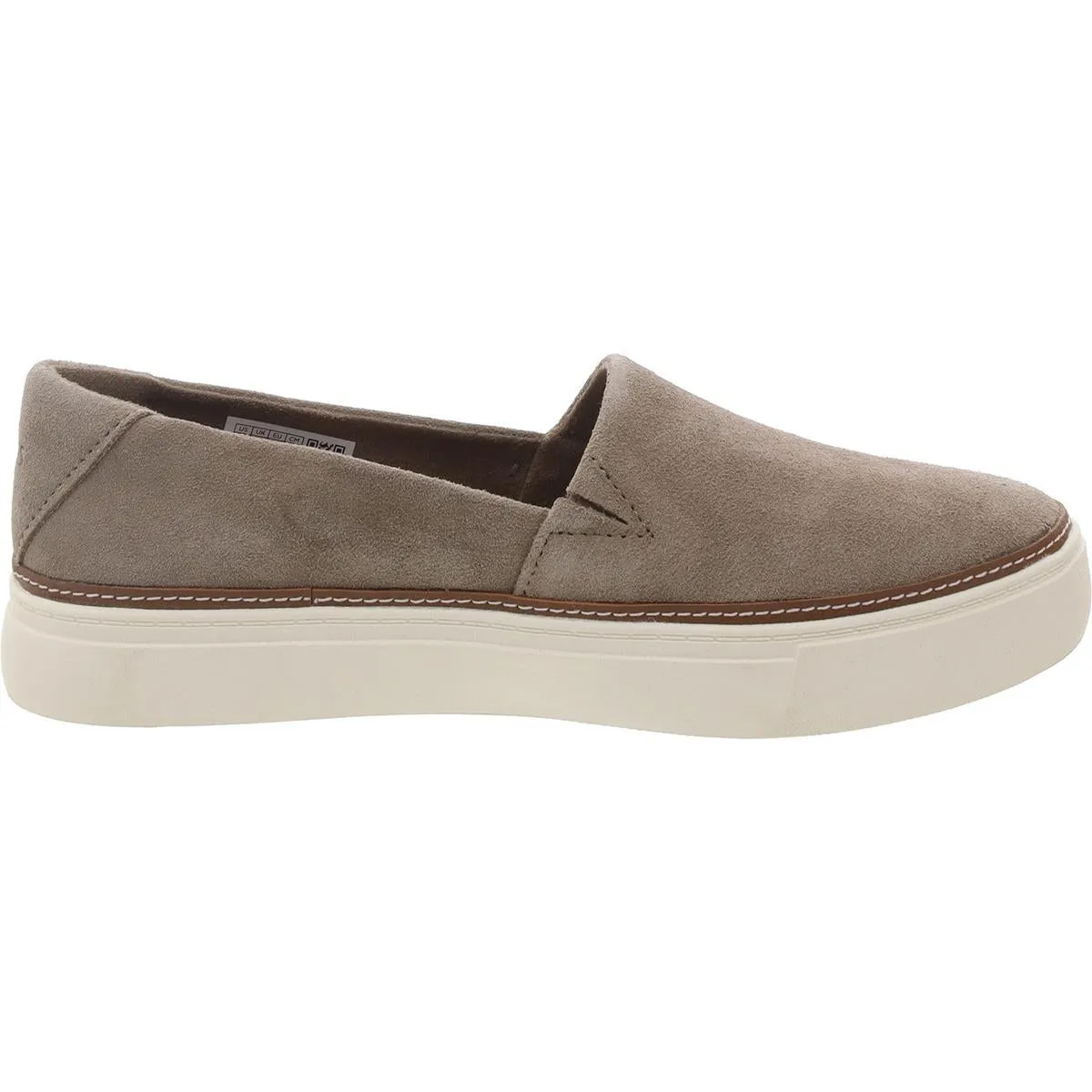 Womens Open Stitch Manmade Casual And Fashion Sneakers