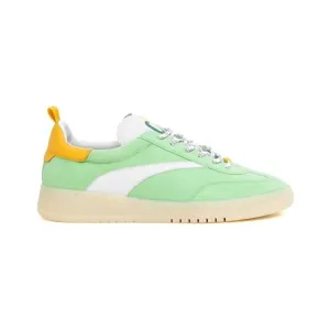 Women's Panama Sneaker In Cyber Green