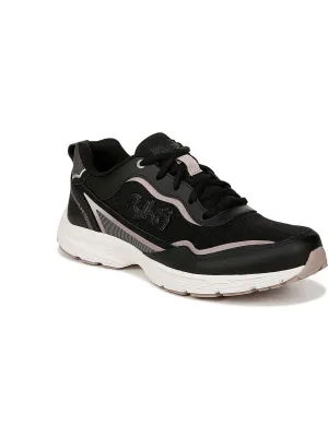 Womens Patent Secure Footbed Casual And Fashion Sneakers