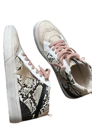 Women's Paulina Snake Sneakers In Snake Print