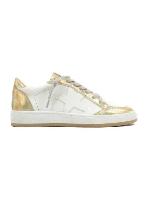Women's Paz Iridescent Sneaker In Iridescent Gold
