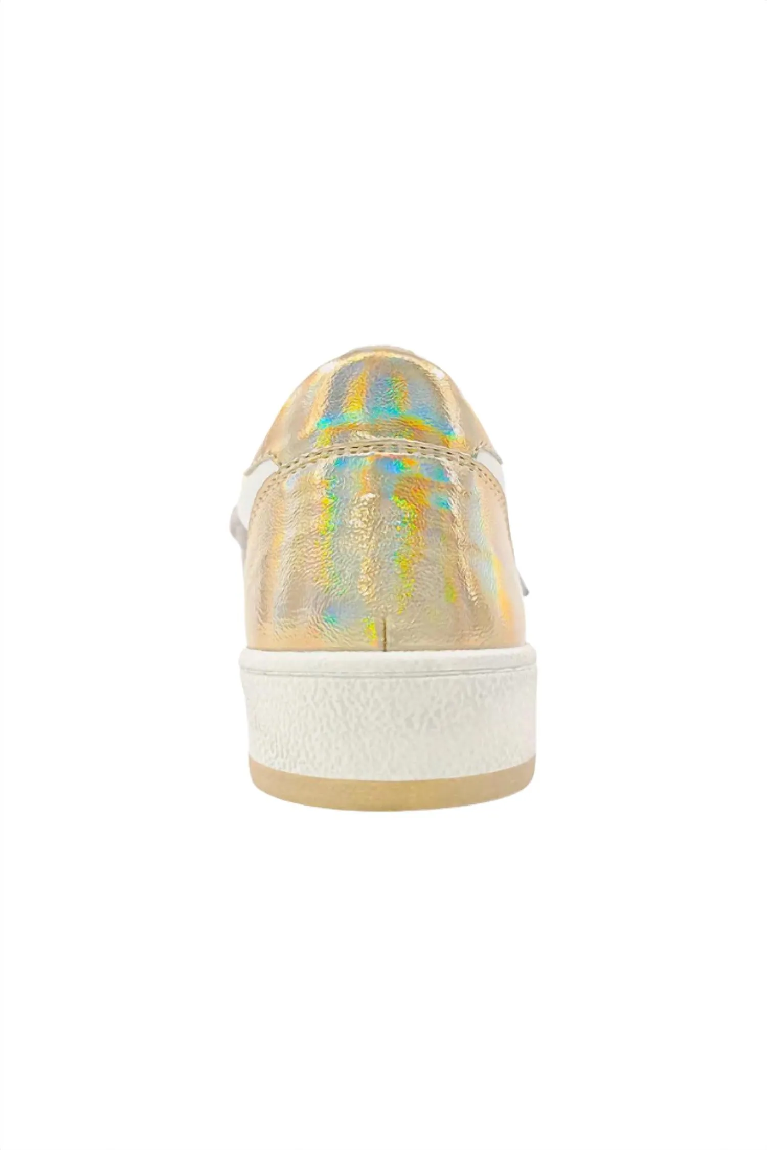Women's Paz Iridescent Sneaker In Iridescent Gold