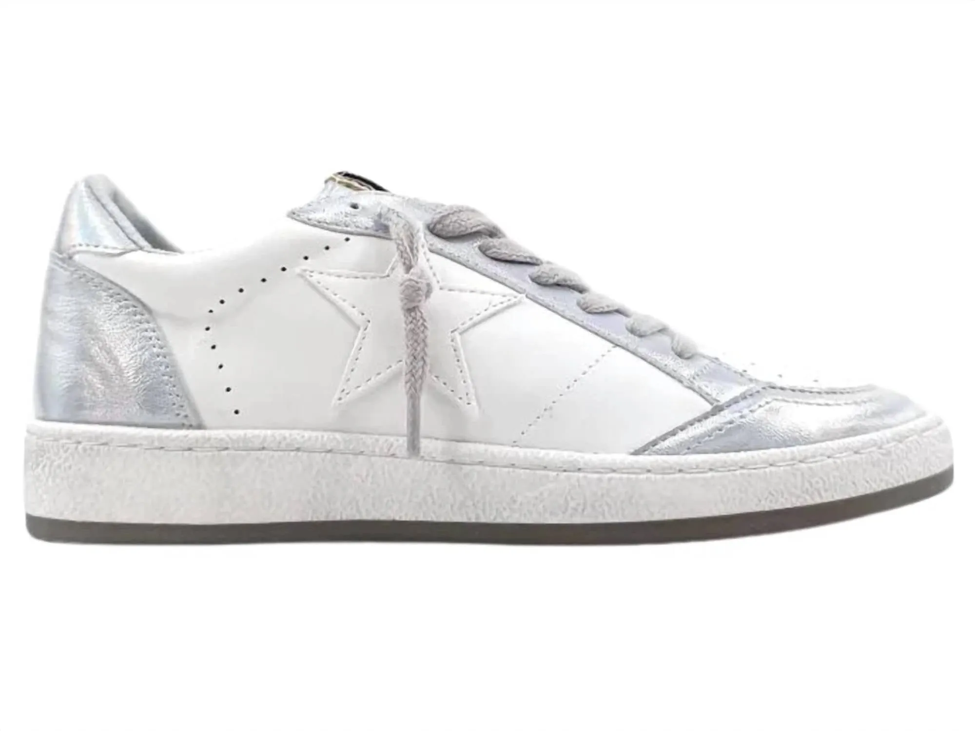 Women's Paz Sneakers In Iridescent Silver