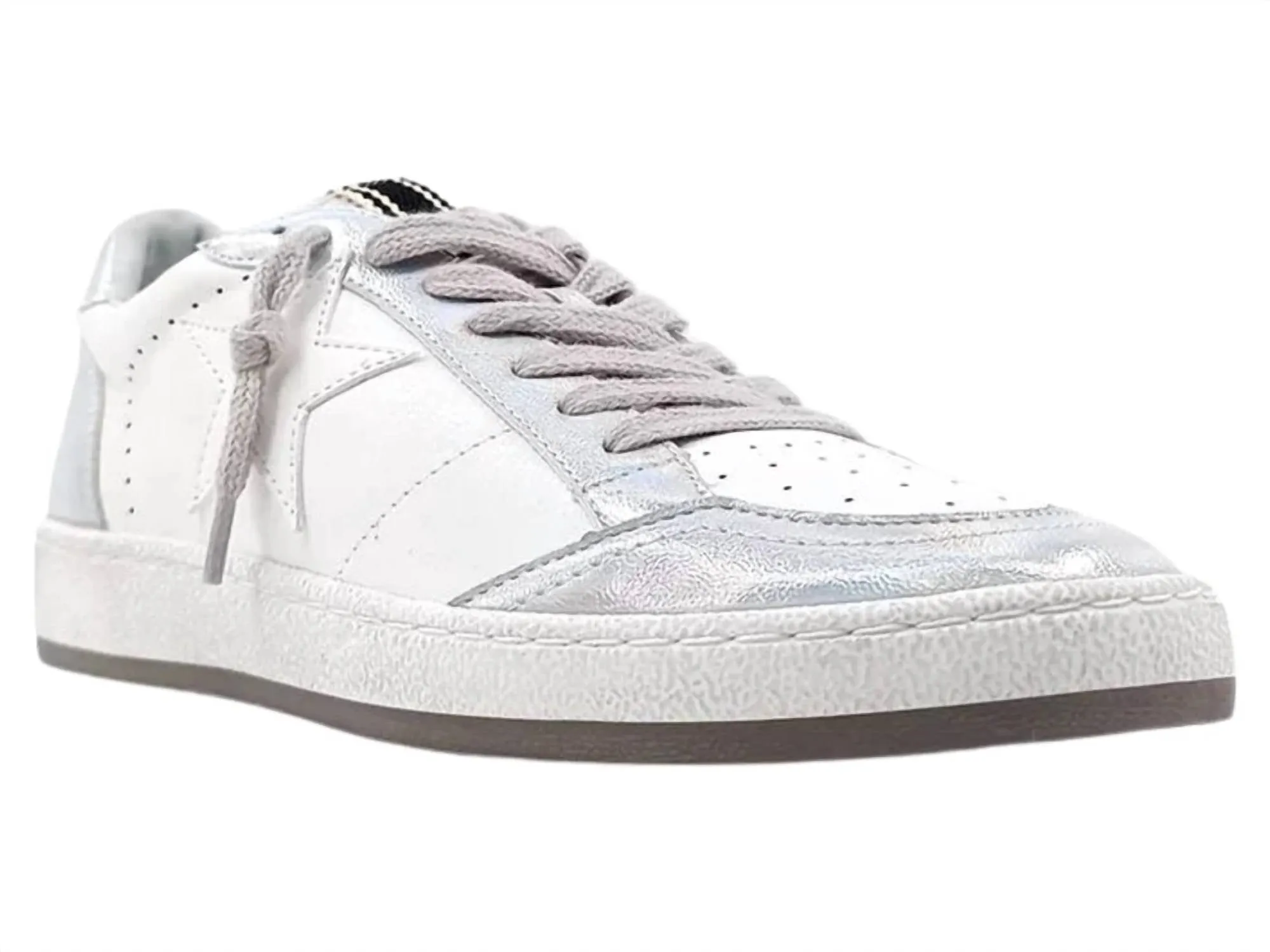 Women's Paz Sneakers In Iridescent Silver