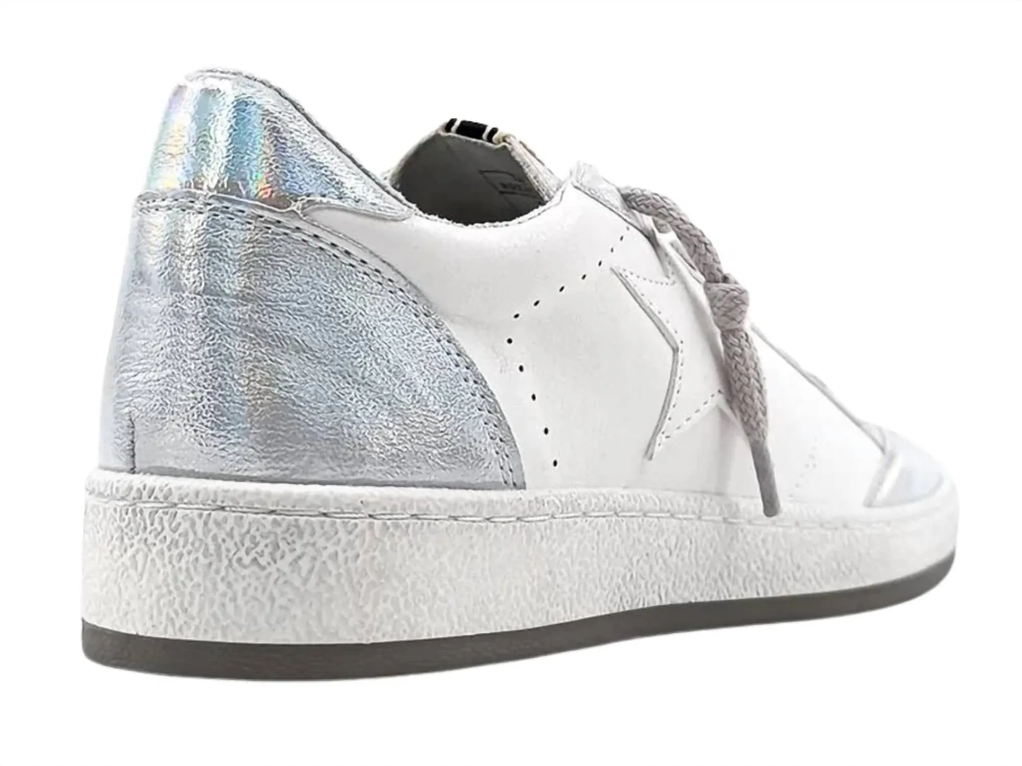 Women's Paz Sneakers In Iridescent Silver