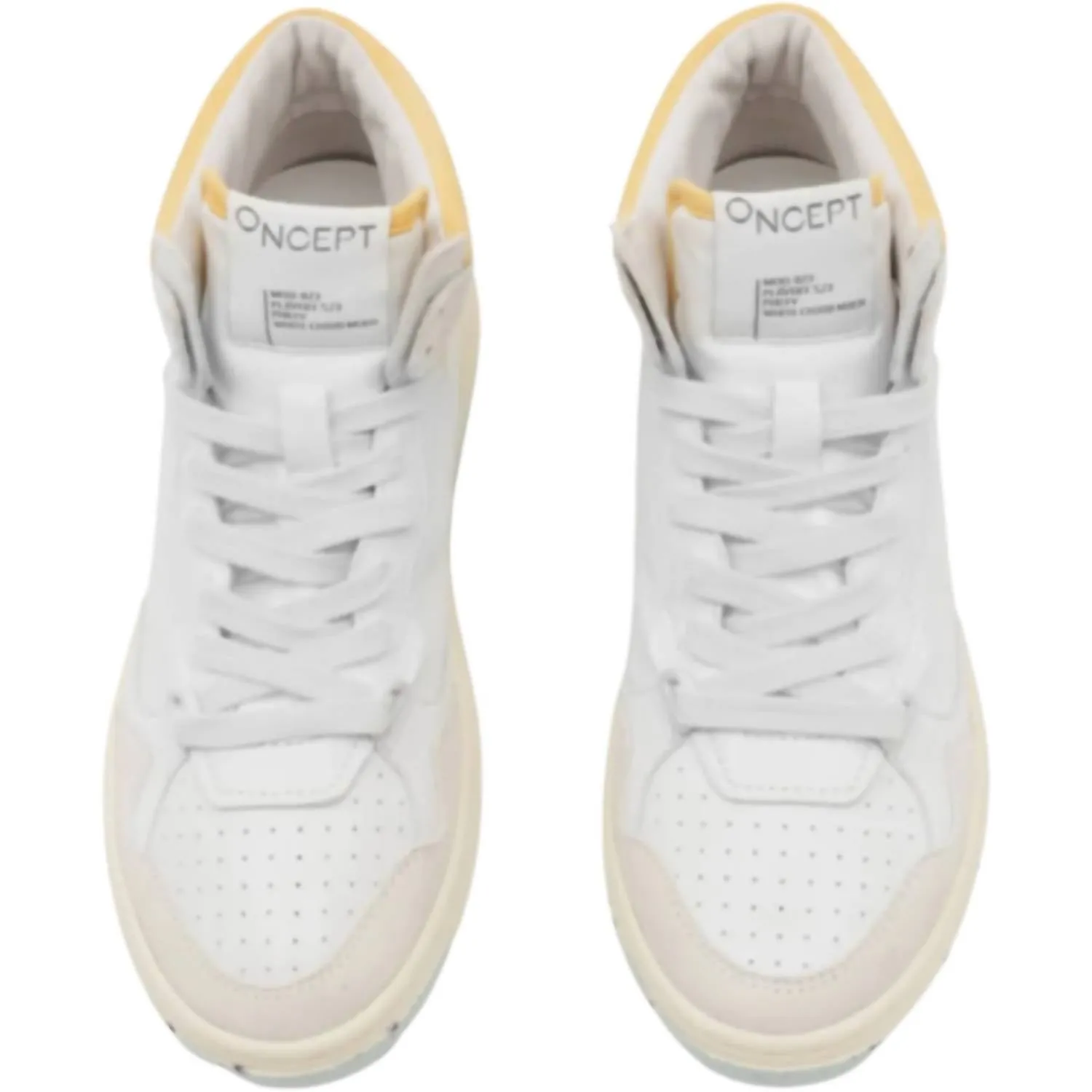 Women's Philly Hi Top Sneakers In White Cloud