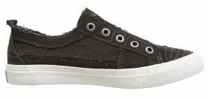 Women's Play Canvas Sneaker In Black Smoked