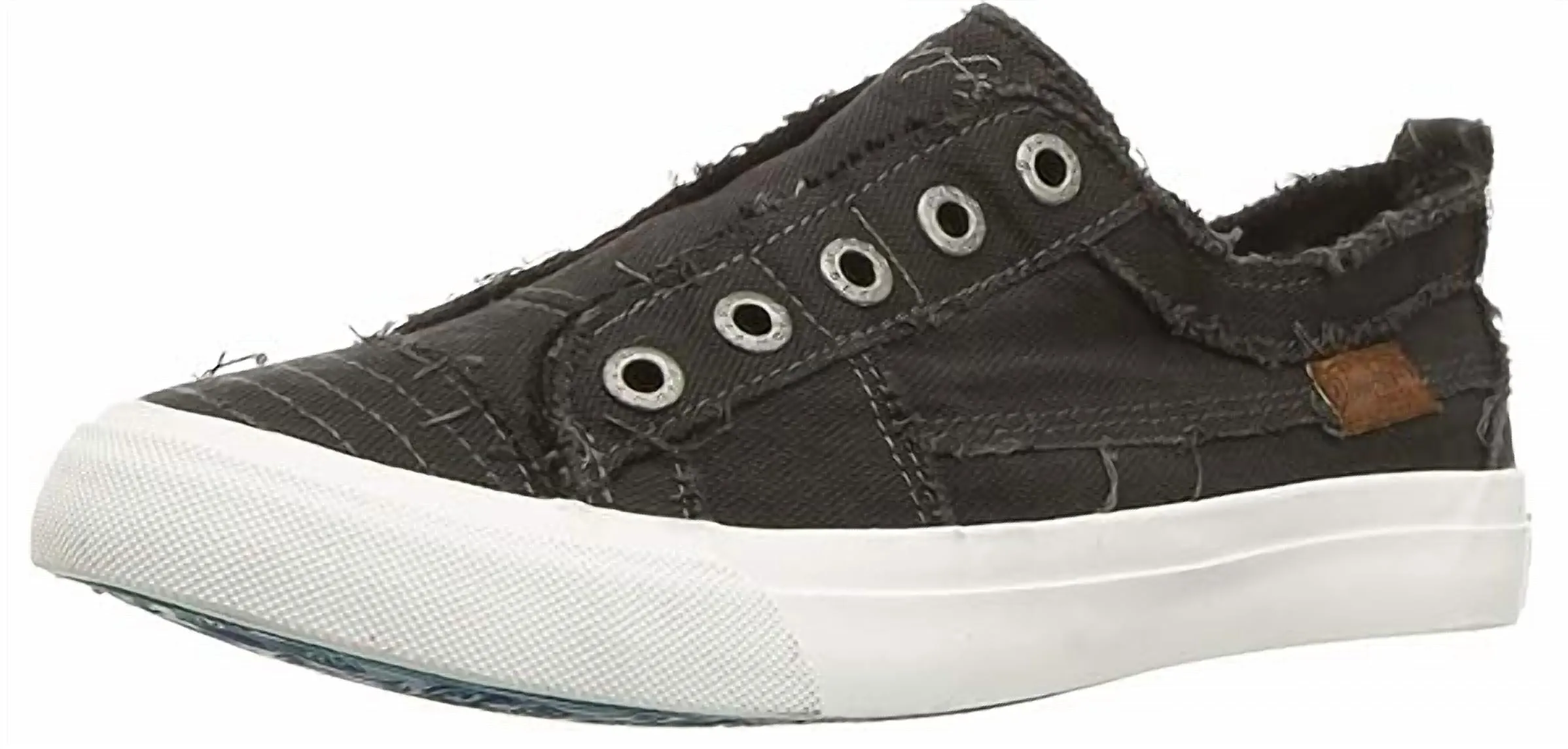Women's Play Canvas Sneaker In Black Smoked