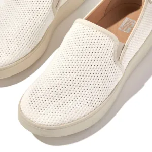 Women's Rally Suede Slip-On In Urban White