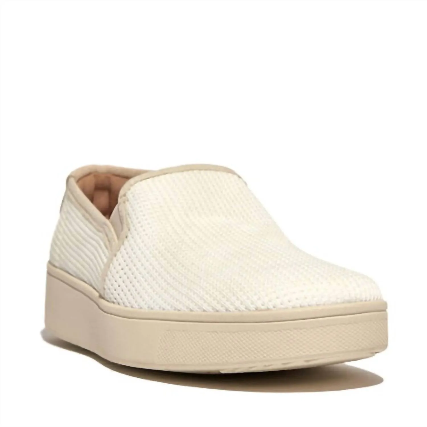 Women's Rally Suede Slip-On In Urban White