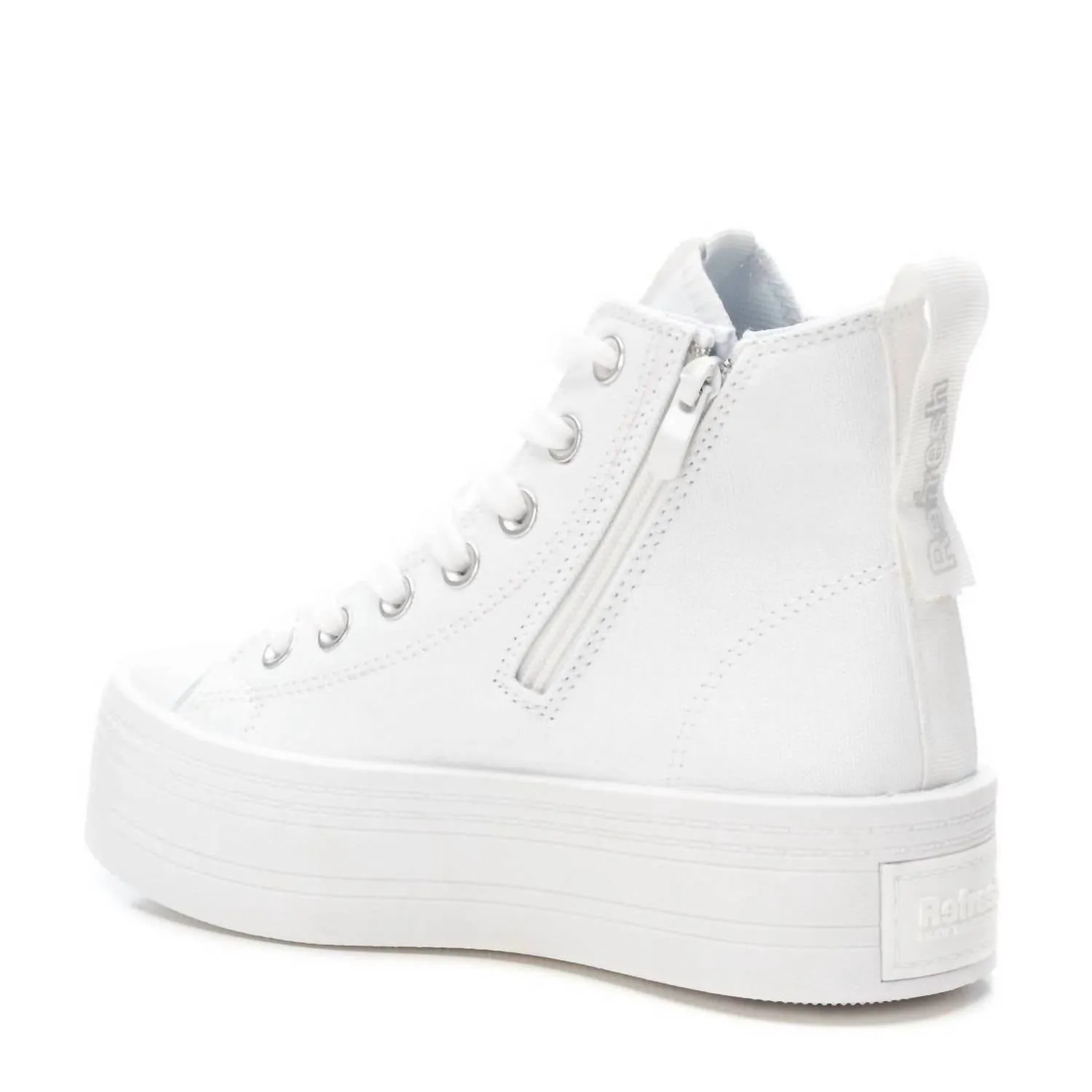 Women's Refresh Hi-Cut Sneakers In White